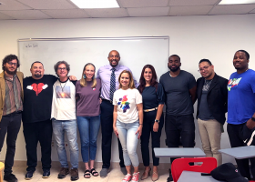 Antwon Harris visits Allison Academy