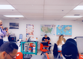 Antwon Harris visits Allison Academy