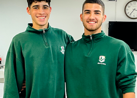 Celebrating the end of a successful basketball season Celebrating the end of a successful basketball season