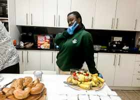 The second marking period Honor Roll Breakfast 2022/23