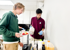 The second marking period Honor Roll Breakfast 2022/23