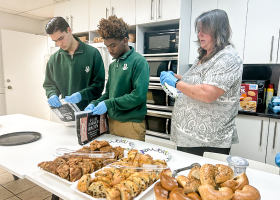 The second marking period Honor Roll Breakfast 2022/23