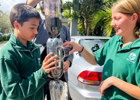 Science Class took planting vegetables to another level 2022/23