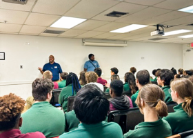 Visit by leaders from North Miami Beach 2022/23