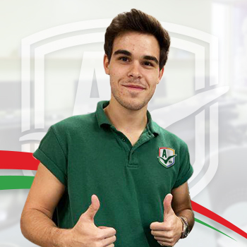 Allison Academy student in a school uniform