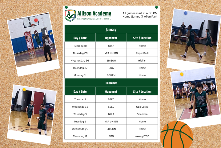 The Basketball Season Is On Allison Academy