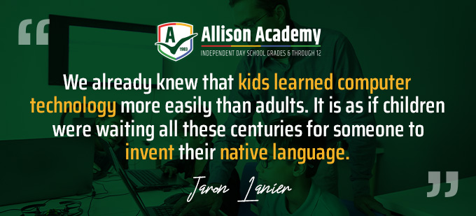 Quote about kids and technology by Jaron Lanier