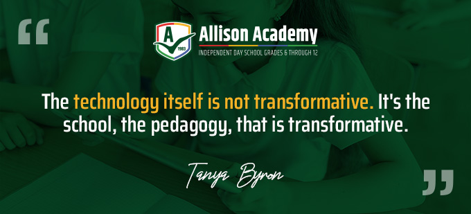 Quote about technology in education by Tanya Byron