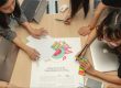 Kids doing project