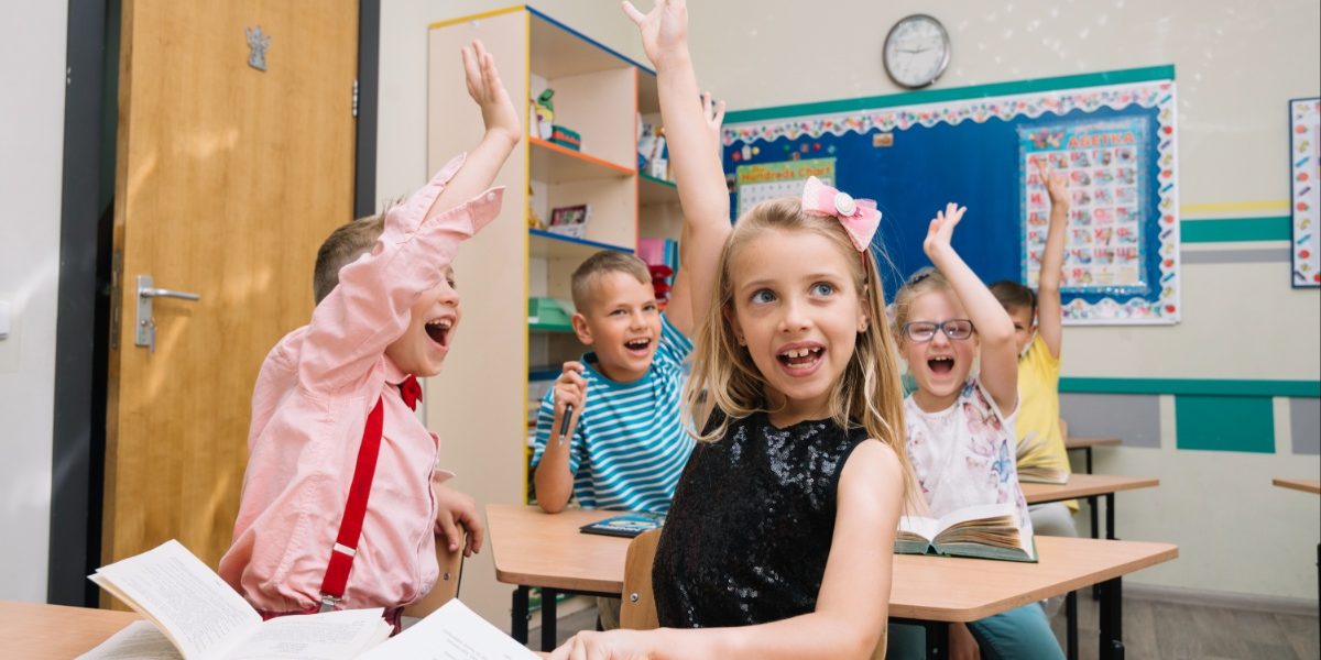 Kids in the classroom